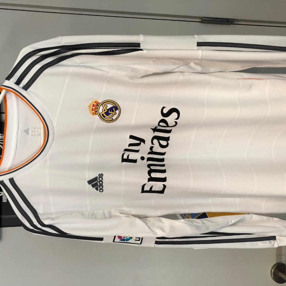 Real Madrid Cristiano Ronaldo LS White Jersey
